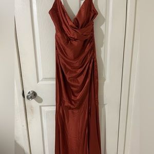 Never worn. I ordered another dress and received this but didn't want to return.